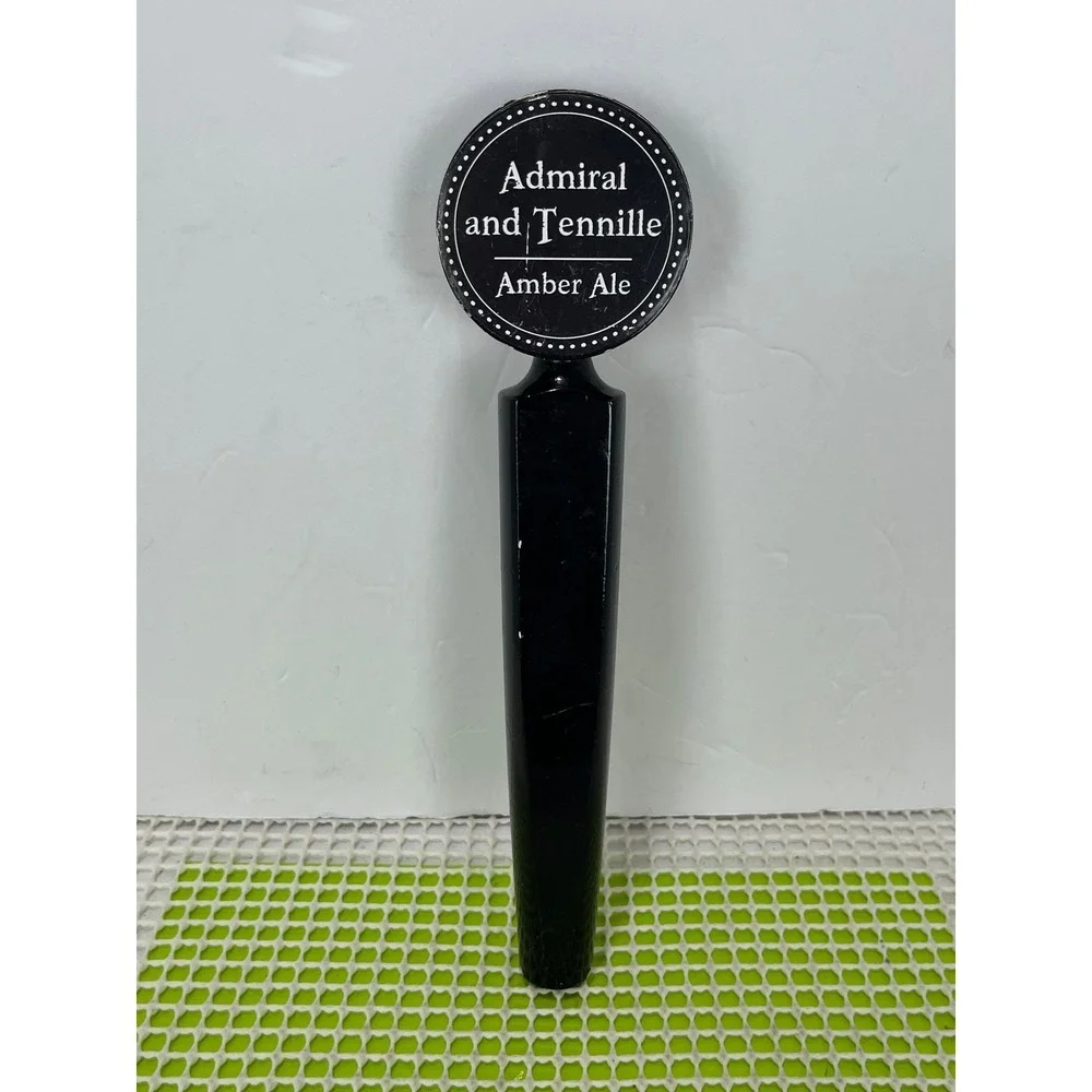 Oakland United BeerworksAdmiral & TennilleAmber‎ Ale BeerTap Handle Black
